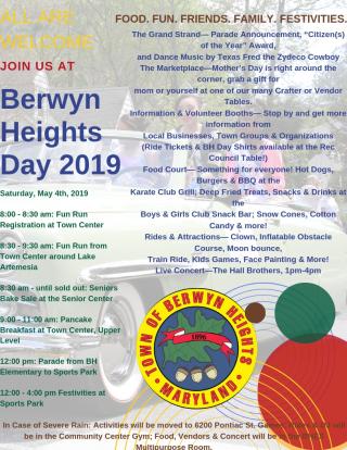 Berwyn Heights Day 2019