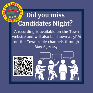 candidates night playback with QR Code 