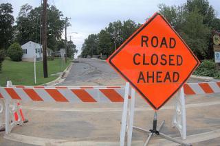Pontiac road closure