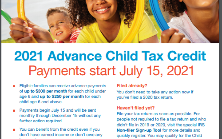 IRS.gov Child Tax Credit Flyer