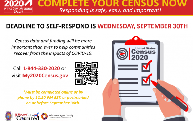 2020 Census self response deadline