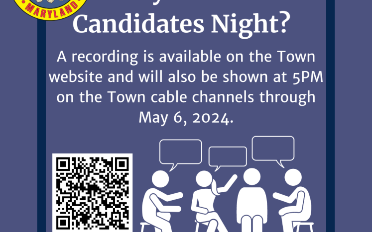 candidates night playback with QR Code 
