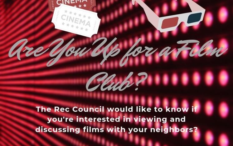Film Club Interest Flyer