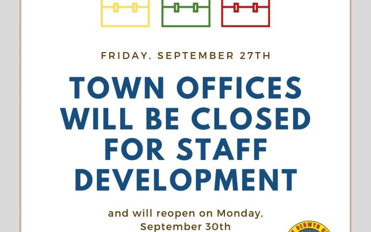 Staff Development, 09/27